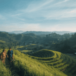 Desa wisata ramah lingkungan di Indonesia, suasana alami dan tenang.